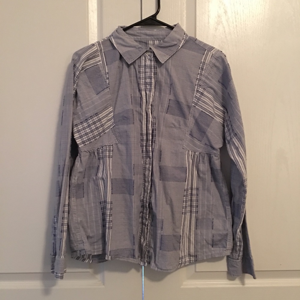 Anthropologie button down, size 6